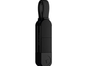 Rolling Square inCharge X Portable Keychain Charger Cable