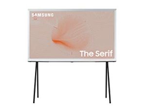 SAMSUNG 43-inch Class SERIF QLED - 4K UHD Quantum HDR 4X Smart TV with Alexa Built-in (QN43LS01TAFXZA)
