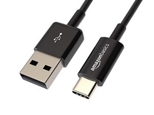 Amazon Basics USB Type-C to USB-A 2.0 Male Charger Cable