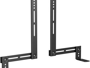 USX MOUNT Soundbar Mount Sound Bar TV Mount for Mounting Above or Under TV