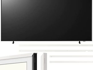 SAMSUNG QN50LS03BAFXZA 50 inch The Frame QLED 4K UHD Quantum HDR Smart TV 2022 Bundle 50 inch The Frame Customizable Bezel Modern White
