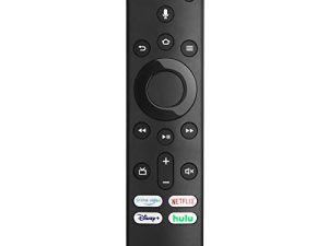CT-RC1US-19 NS-RCFNA-19 Voice Replacement Remote Control for Insignia and Toshiba Fire TV Edition Televisions 32LF221C19 32LF221U19 43LF621C19 43LF421U19 50LF621U19 43LF711C20 50LF711U20 55LF711C20