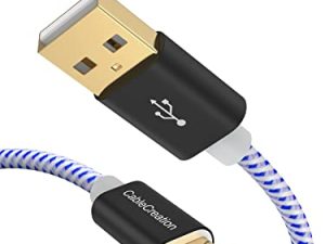 USB C to USB Cable Short 0.8FT