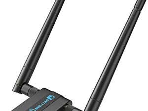 Wireless USB WiFi Adapter for PC: 1300Mbps WiFi USB