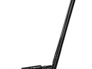 USB WiFi Adapter 1200Mbps Techkey USB 3.0 WiFi Dongle 802.11 ac Wireless Network Adapter with Dual Band 2.42GHz/300Mbps 5.8GHz/866Mbps 5dBi High Gain Antenna for Desktop Windows XP/Vista / 7-10 Mac