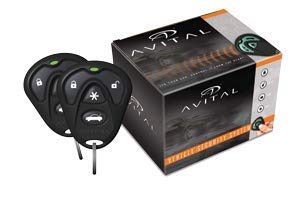 Avital 4105L 1-Way Remote Start System with 4-Button Remote