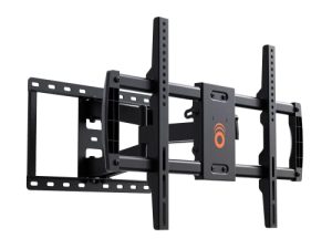 ECHOGEAR Full Motion Articulating TV Wall Mount Bracket for TVs Up to 75" - Extends from The Wall 16" with Smooth Swivel & Tilt - Simple 3-Step Install