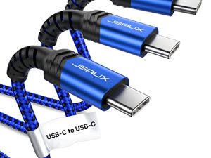 -  USB C to USB C Cable [10ft/6.6ft/3.3ft] JSAUX Type C Charger Fast Charging Cord 60W Compatible with Samsung Galaxy S22 S21 S20 Ultra Plus Note 20 10