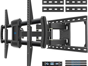 Mounting Dream TV Mount with Joint Bearings for 42-75 Inch OLED/QLED/LED TVs' Smooth Moving. Design for Most Ultra-Thin TVs