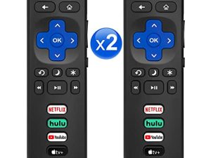 (Pack of 2) RC280 Remote Control for Roku TVs