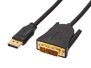 Amazon Basics DisplayPort to DVI Display Cable - 6 Feet