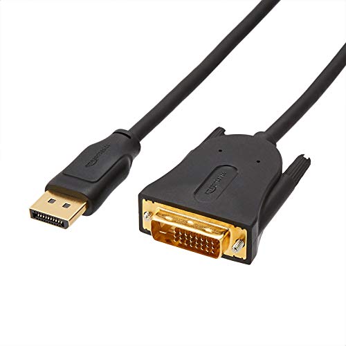Amazon Basics DisplayPort to DVI Display Cable - 6 Feet Amazon Basics DisplayPort to DVI Display Cable - 6 Feet