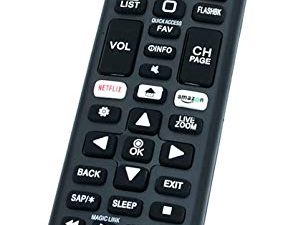 Universal Remote Control Replacement for LG Smart TVs All Models: AKB75095307 AKB74915305 AKB75375604 and More