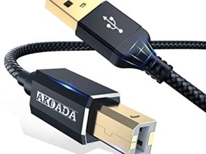 USB 2.0 Printer Cable 15 ft