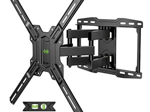 Full Motion TV Wall Mount Swivel and Tilt for Most 42-75 inch Flat Screen TVs/Curved TVs
