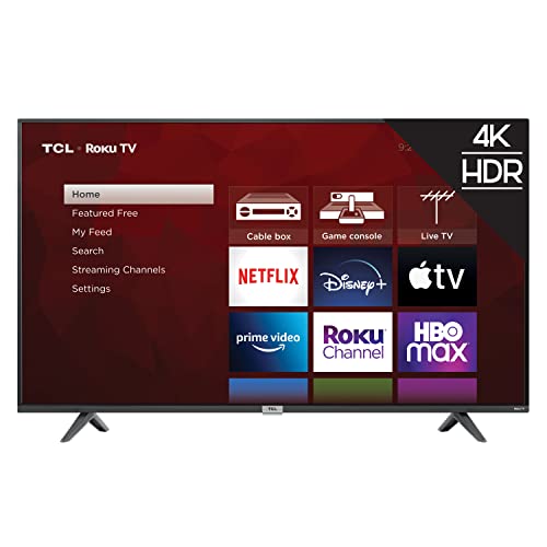 TCL 50-inch Class 4-Series 4K UHD Smart Roku LED TV - 50S435 TCL 50-inch Class 4-Series 4K UHD Smart Roku LED TV - 50S435
