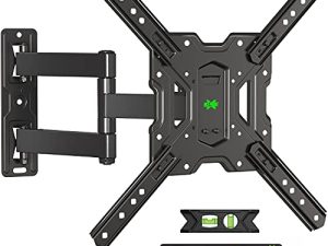 USX MOUNT Full Motion TV Wall Mount Swivel and Tilt for Most 26-55 Inch TVs