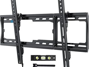 Pipishell Tilt TV Wall Mount for Most 26-75 inch Flat or Curved TVs up to 132 lbs