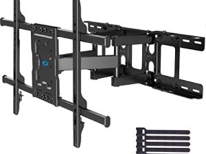 Full Motion TV Wall Mount Articulating Arms Swivel Tilt Rotation for Most 37-70 Inch OLED