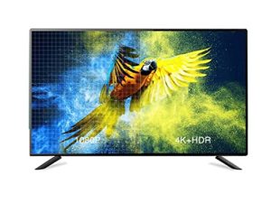 50-inch Class Curved 4K UHD TV HDR Smart TV for Living Room Bedroom School Coffee Table