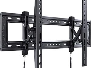 Pipishell Advanced Tilt TV Wall Mount Bracket Extentable for Most 50-90 inch 4K OLED QLED LCD LED Flat and Curved TVs up to 165 lbs
