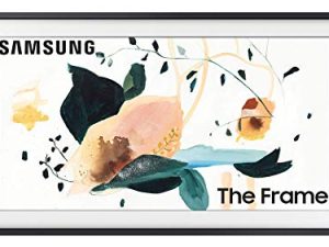 SAMSUNG 32-inch Class FRAME QLED LS03 Series - FHD Dual LED Quantum HDR Smart TV with Alexa Built-in (QN32LS03TBFXZA