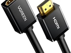 UGREEN HDMI Extension Cable 4K HDMI Extender Male to Female Compatible with Nintendo Switch Xbox One S 360 PS5 PS4 Roku TV Stick Blu Ray Player Google Chromecast Wii U HDTV Laptop PC 1.5FT