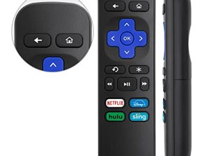 Remote Control Replacement for Roku 1. Roku 2(XD.HD.XS). Roku 3. Roku 4 and Roku Express. [NOT for Any Roku Stick or Roku TV]