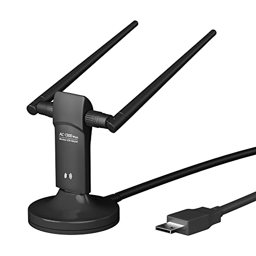 L-Link 1300Mbps Long Range USB WiFi Adapter for PC: Desktop Laptop of Windows 11/10/8.1/8/7 L-Link 1300Mbps Long Range USB WiFi Adapter for PC: Desktop Laptop of Windows 11/10/8.1/8/7