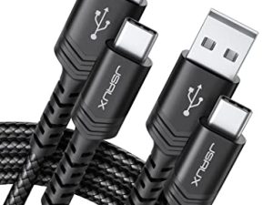 USB-C to USB A Cable 3.1A Fast Charging [2-Pack 3.3ft]