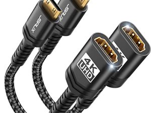 JSAUX Mini HDMI to HDMI Adapter 2pack