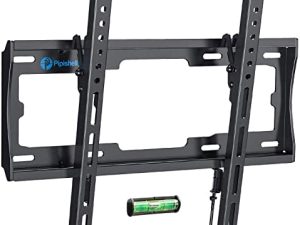 Tilt TV Wall Mount Bracket Low Profile for Most 23-55 Inch LED LCD OLED Plasma Flat Curved Screen TVs