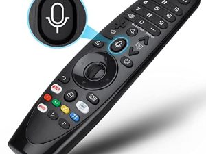 EWO'S Voice Magic Remote AKB75855501 for LG AN-MR20GA AN-MR19BA Smart TV Magic Remote Replacement