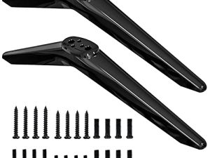 Base Stand for TCL Smart Tv - 32in 40in 43in 48in 49in 50in 55in 60in 32S305 32S301 32S303 32S4610R 32S3850 32S3850A 32S3850B 32S3850P 32FS4610R with Screws