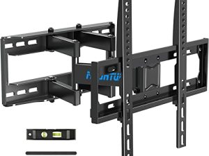 MOUNTUP TV Wall Mount - Full Motion TV Wall Mount for Most 26-65 Inch Flat and Curved TV up to 88 LBS