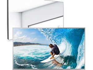 elecsung 22-inch Mirror TV for Bathroom WebOS Smart Monitor & Streaming Fire TV (Tuner-Free) with Built-in Alexa