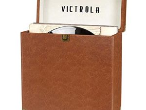 Victrola Vintage Vinyl Record Storage and Carrying Case