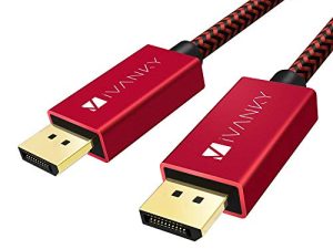 DisplayPort Cable 6.6ft/Red
