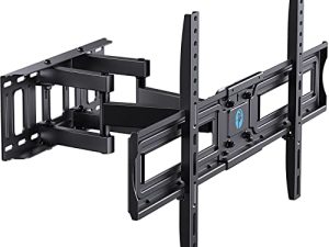 Full Motion TV Wall Mount Bracket for 37-75 Inch LCD