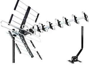 [Newest 2021] Five Star Outdoor HDTV Antenna up to 200 Mile Long Range