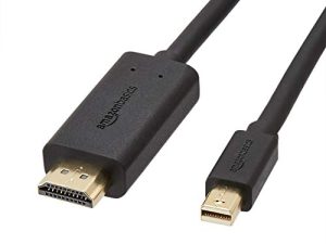 Amazon Basics Mini DisplayPort Male to HDMI Male Cable