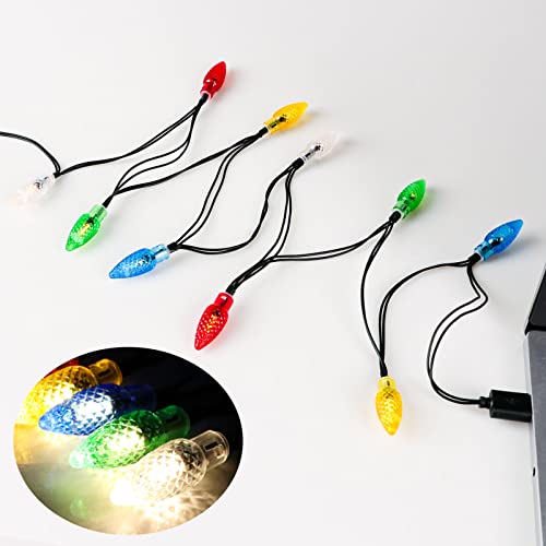 2 Pack LED Christmas Lights Charging Cable 2 Pack LED Christmas Lights Charging Cable
