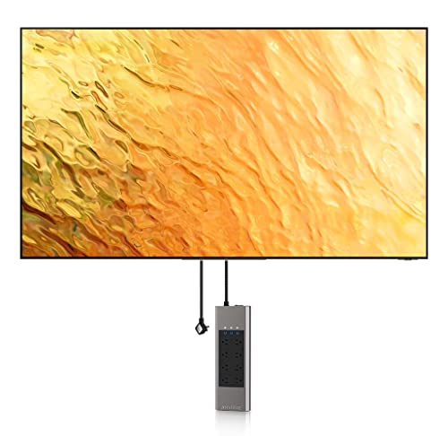 SAMSUNG QN75QN800BFXZA 75" 8K QLED Quantum Mini LED HDR Smart TV with a Austere 7S-PS8-US1 VII-Series 8 Outlet Power w/Omniport USB (2022) SAMSUNG QN75QN800BFXZA 75" 8K QLED Quantum Mini LED HDR Smart TV with a Austere 7S-PS8-US1 VII-Series 8 Outlet Power w/Omniport USB (2022)