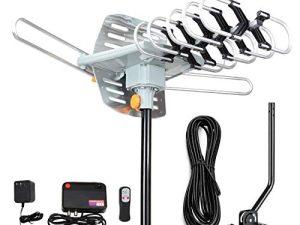 MATIS Digital Outdoor Amplified hd tv Antenna 150 Miles Range