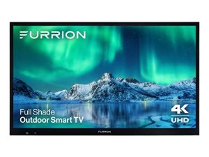 Aurora 43-Inch Full-Shade 4K LED Outdoor Smart TV - Weatherproof HDR10 LED Outdoor Television with Anti-Glare