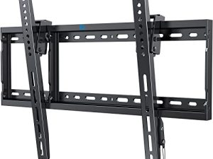 Tilt TV Wall Mount Bracket Low Profile for Most 37-75 Inch LED LCD OLED Plasma Flat Curved Screen TVs