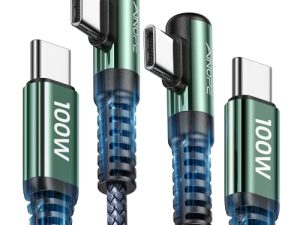 100W USB C to USB C Cable 2-Pack 6.6ft