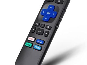 EWO'S Remote Control Compatible for Hisense-TCL-Onn-Sharp-Roku TV Remote Replacement