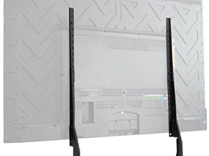 VIVO Universal Tabletop TV Stand for 22 to 65 inch LCD Flat Screens | VESA Mount with Hardware Included