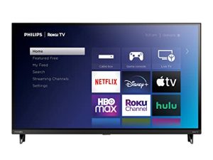 PHILIPS 32-Inch 720p HD LED Roku Smart TV with Voice Control App